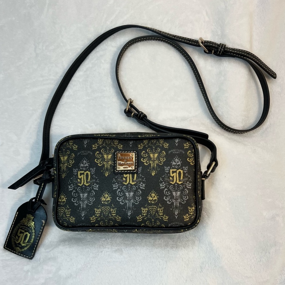 Dooney & Bourke Disney Park
Haunted Mansion 50th
Anniversary Bag Crossbody Purse